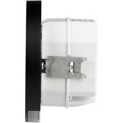 Zamel 02-221-62 Muna LED vestavné nástěnné svítidlo, LED, pevně vestavěné LED, 0.42 W, černá