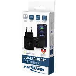 Ansmann Home Charger 130Q USB nabíječka, 1x USB A , 18 W, černá