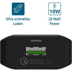 Ansmann Home Charger 130Q USB nabíječka, 1x USB A , 18 W, černá