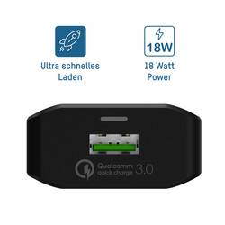 Ansmann Home Charger 130Q USB nabíječka, 1x USB A , 18 W, černá
