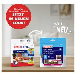 tesa P-PROFILE 05390-00101-00 těsnicí páska tesaMOLL® hnědá (d x š) 6 m x 9 mm 1 ks