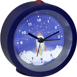 TFA Dostmann 60.1033.06 Quartz budík modrá tiché hodiny (bez tikání)