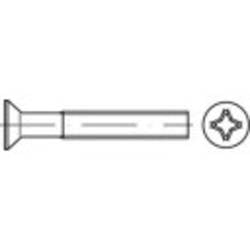 TOOLCRAFT 134575 zápustný šroub M10 50 mm křížová drážka Philips DIN 965 ocel galvanizováno zinkem 100 ks