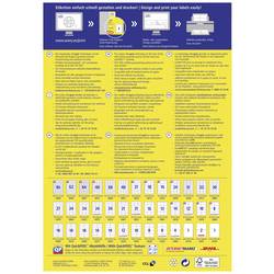 Avery-Zweckform 3478 univerzální etikety 210 x 297 mm papír bílá 100 ks trvalé inkoustová tiskárna, laserová tiskárna, barevná laserová tiskárna, kopírka,