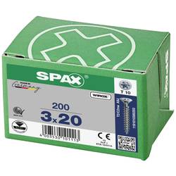 SPAX 1191010300203 R 88091 Senkkopf/T-STAR šroub do dřeva 3 mm 20 mm T-STAR plus ocel WIROX 200 ks