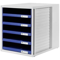 HAN HAN - Schubladenschrank - 5 Schubfächer - für C4 1401-14 box se zásuvkami světle šedá DIN A4 Počet zásuvek: 5