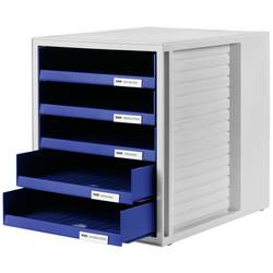 HAN HAN - Schubladenschrank - 5 Schubfächer - für C4 1401-14 box se zásuvkami světle šedá DIN A4 Počet zásuvek: 5