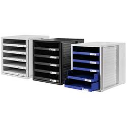 HAN HAN - Schubladenschrank - 5 Schubfächer - für C4 1401-14 box se zásuvkami světle šedá DIN A4 Počet zásuvek: 5