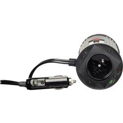 VOLTCRAFT konvertor MSW 150-24-F, 150 W, 24 V/DC -> 230 V/AC, tvar pro uložení do držáku na nápoje