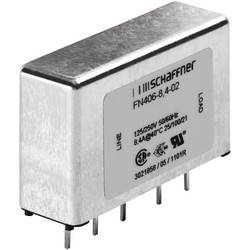 Schaffner FN 406-0.5-02, FN 406-0.5-02 odrušovací filtr, 250 V/AC, 500 mA, 24 mH