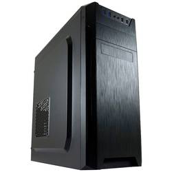 LC Power 7040B midi tower PC skříň černá boční okno