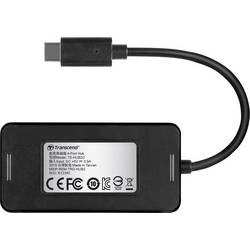 Transcend TS-HUB2C 4 porty USB Hub černá