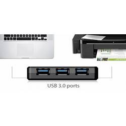 Transcend TS-HUB2C 4 porty USB Hub černá