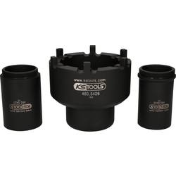Sada klíčů na matice s drážkami pro Mercedes, Ø 113 mm, 3 ks KS Tools 460.5425
