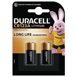 Duracell CR123 fotobaterie CR-123A lithiová 1400 mAh 3 V 2 ks