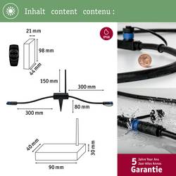 Paulmann 18011 18011 Osvětlovací systém Plug&Shine FSK 433 MHz kontrolér 75 W černá