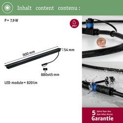 Paulmann 93921 Osvětlovací systém Plug&Shine LED vestavné svítidlo LED 8 W teplá bílá antracitová