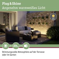 Paulmann 93921 Osvětlovací systém Plug&Shine LED vestavné svítidlo LED 8 W teplá bílá antracitová