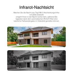 INSTAR INSTAR IN-9808 4K schwarz 18001 Wi-Fi IP bezpečnostní kamera