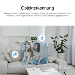INSTAR IN-8815 4K POE/WLAN schwarz 18005 Wi-Fi IP bezpečnostní kamera