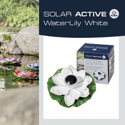 FIAP 3206 SOLAR ACTIVE WaterLily White solární dekorativní osvětlení LED pevně vestavěné LED bílá