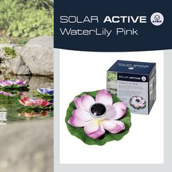FIAP 3206-1 SOLAR ACTIVE WaterLily Pink solární dekorativní osvětlení LED pevně vestavěné LED růžová