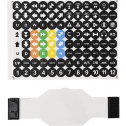 TRU COMPONENTS 6 Button cover & sticker TC-13660444 Pájení a odpájení pomocí jedné stanice, včetně 17díl. příslušenství se štítkem , s ochranným krytem 1 ks