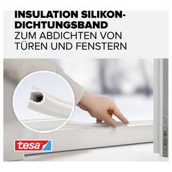 tesa Premium Flexible 05417-00100-01 těsnicí páska tesaMOLL® bílá (d x š) 6 m x 9 mm 6 m