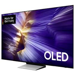 Samsung OLED S90F 4K Vision AI OLED TV, 121 cm 48 palec, G (A - G), CI+, DVB-C, DVB-S2, DVB-T2, PVR ready, Smart TV, UHD, WLAN, stříbrná, černá