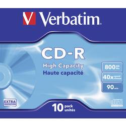 Verbatim 43428 CD-R 90 800 MB 10 ks Jewelcase