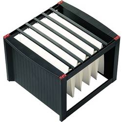 Helit box se závěsnými složkami Helit - Hängeregistraturregal - Schwarz / Rot H6110092 černá, červená 1 ks