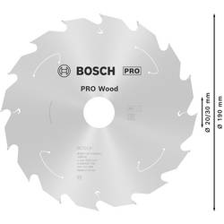 Bosch Accessories Bosch Power Tools 2608837706 tvrdokovový pilový kotouč 190 x 30 mm Počet zubů (na palec): 16 1 ks