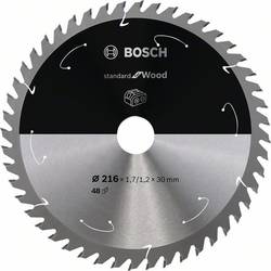 Bosch Accessories 2608837726 2608837726 tvrdokovový pilový kotouč 216 x 30 mm Počet zubů (na palec): 48 1 ks