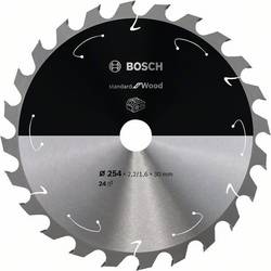 Bosch Accessories 2608837733 2608837733 tvrdokovový pilový kotouč 254 x 30 mm Počet zubů (na palec): 24 1 ks