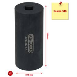 KS Tools 460.0715 Zástrčný ořech na vstřikovače Scania, 38 mm