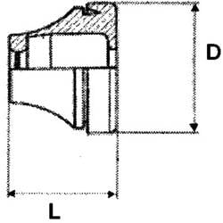 PB Fastener 1103-CR-SW kabelová průchodka Průměr svorky (max.) 14 mm Tloušťka montážní desky (max.) 4 mm chloroprenový kaučuk černá 1 ks
