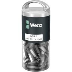 Wera 05072448001 867/1 Z TORX® DIY 100 SiS Bit TX Pohon (šroubovák): 1/4 (6,3 mm) Typ zakončení: TX TX 20 25 mm