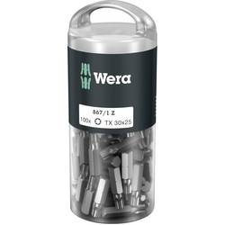 Wera 867/1 Z (100xTX30/25) DIY Box TORX-Bits 867/1 Z TORX® DIY 100 SiS Bit TX Pohon (šroubovák): 1/4 (6,3 mm) Typ zakončení: TX TX 30 25 mm