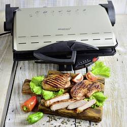 Steba PG 4.4 elektrický gril, kontaktní gril, champagne, černá