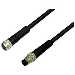 BKL Electronic Prodlužovací kabel pro čidlo/aktuátor, 2700040, piny: 4-May, 2 m, 1 ks