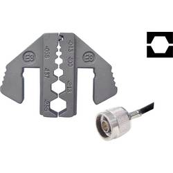 TOOLCRAFT PLE-0E6 Lisovací vložky Krimpovací nástavec pro koaxiální zásuvky Vhodné pro značku (kleště): TOOLCRAFT PZ-500