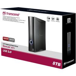 Transcend StoreJet® 35T3, StoreJet® 35T3, 8 TB, externí HDD 8,9 cm (3,5), USB 3.2 (Gen 1x1) , černá, TS8TSJ35T3