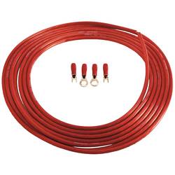 Sinuslive sada napájecích kabelů k HiFi zesilovači do auta 10 mm² pozlacený