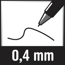 Pilot inkoustové kuličkové pero FriXion Ball Clicker 0.4 mm černá 2270001 1 ks