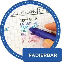 Pilot inkoustové kuličkové pero FriXion Ball Clicker 0.4 mm černá 2270001 1 ks