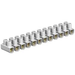 OBO Bettermann 2056070 řadová lustrová svorka Pro kabel o rozměru: - Tuhost (příčný řez): 4-4 mm² Pólů: 12 1 ks bílá