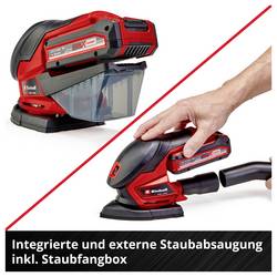 Einhell TE-OS 18/150 Li Solo Power X-Change akumulátorová multifunkční bruska, 150 x 150 x 100 mm, 4460708