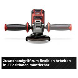 Einhell Professional AXXIO 18/115 Q 4431150 Akumulátorová úhlová bruska 115 mm, bez akumulátoru, bez nabíječky, Vč. Rychloupínacího matice, 700 W, 18 V