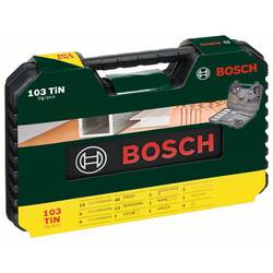 Bosch Accessories 2607017367 V-LINE 103dílná sada bitů a vrtáků dřevo, kov, plast, plexisklo, zdivo, kámen 1.5 mm, 2 mm, 2.5 mm, 3 mm, 3.2 mm, 3.5 mm, 4 mm,
