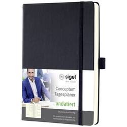 Sigel denní kalendář CONCEPTUM® CO705 DIN A5 Barva vazby: černá 1 ks